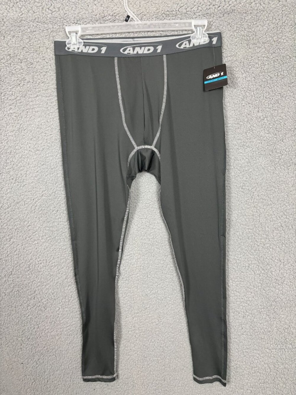 AND1 Men's Performance Leggings  Athletic Compression Base Layer Tights XL NWT's